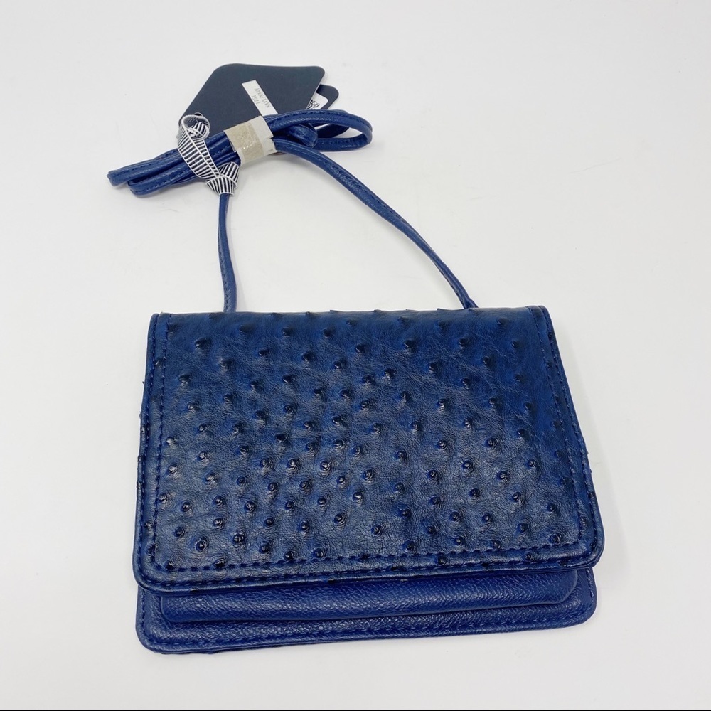 NWT CO-LAB Christopher Kon Leather Crossbody Bag - Picture 3 of 13